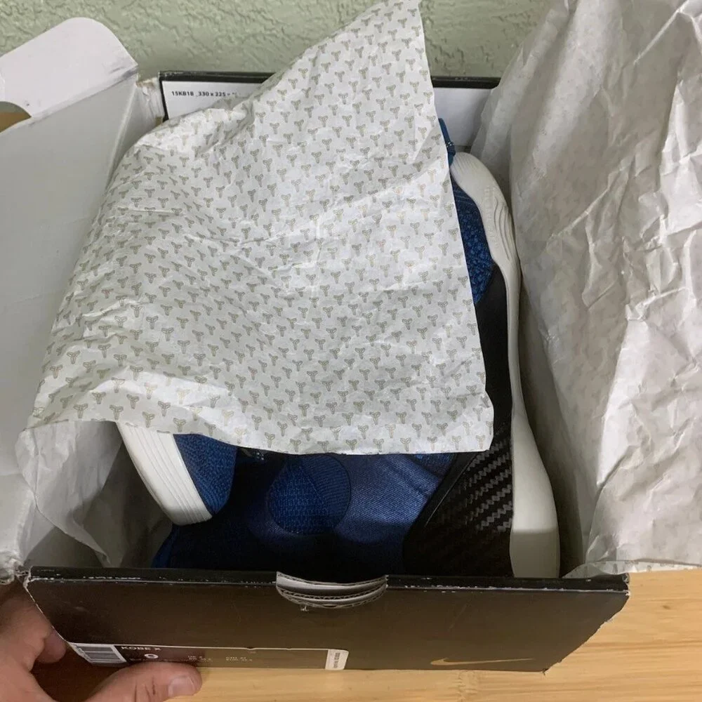 Size 9 - Nike Kobe 9 Elite Brave Blue 2014‎